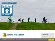 Tablet Screenshot of familien-hotel-angebote.de